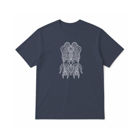 Футболка "Морская фауна" ( кальмар)